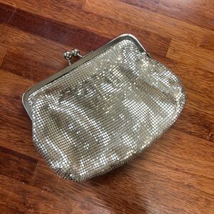 Reitmans Metal Mesh Handbag Purse Vintage Look